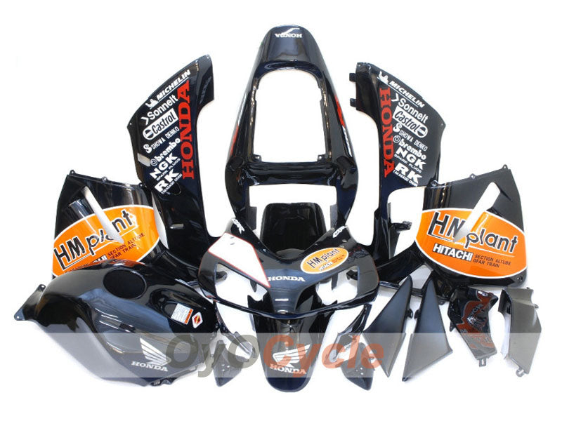 Verkleidungssatz für Einspritzmodelle 03-04 CBR600RR - Orange, Schwarz - HM Plant #OYO87902525 Hauptbild