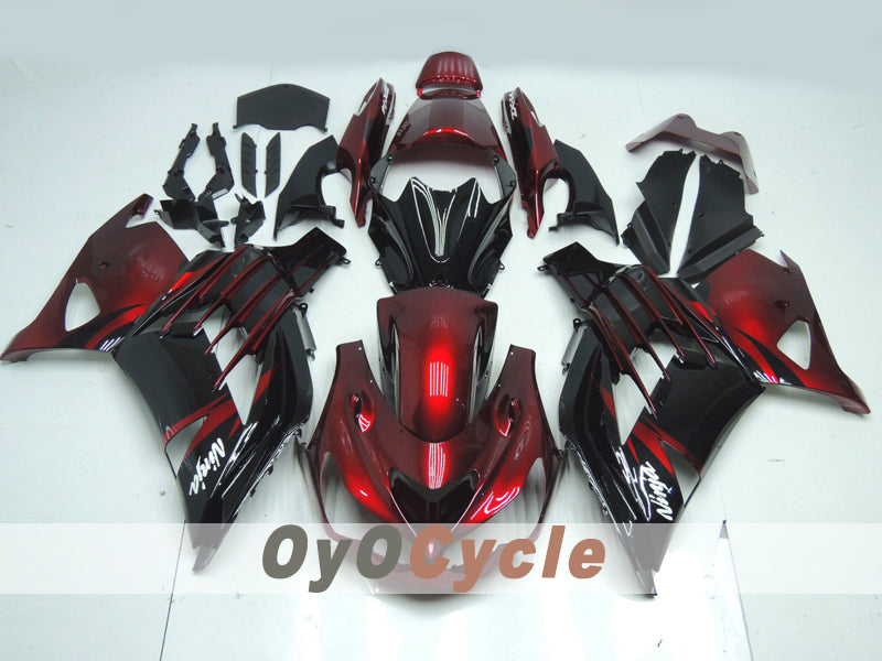 Spritzguss-Verkleidungssatz für 12-25 NINJA ZX-14R - Rot, Schwarz - Andere #OYO87914622 Hauptbild