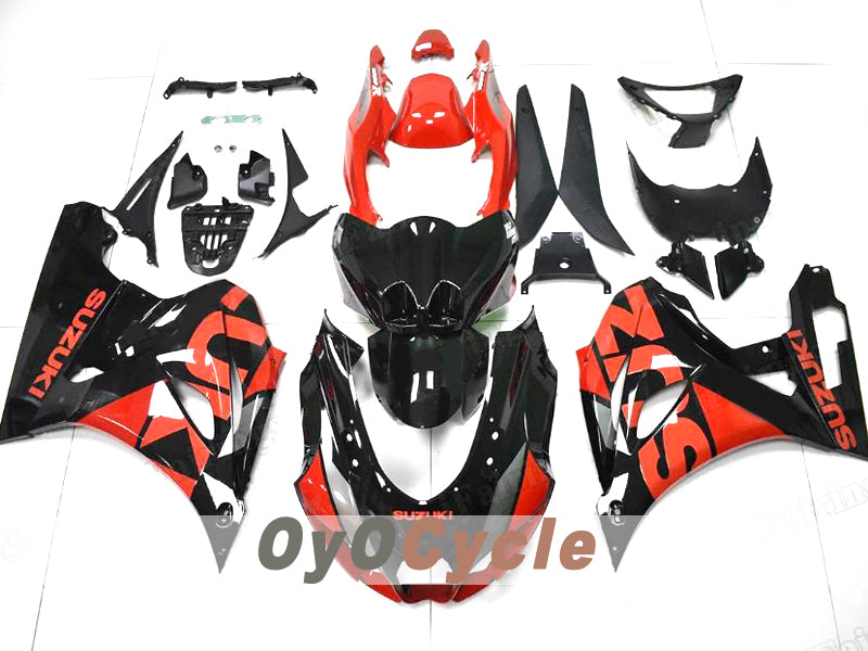 Spritzguss-Verkleidungssatz für 17-26 GSX R1000 - Rot, Schwarz - Andere #OYO87914628 Hauptbild