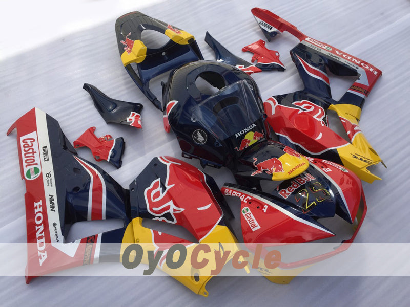 Einspritzverkleidungssatz für CBR600RR 13-20 - Rot, Blau - Red Bull #OYO87914578 Zweitbild