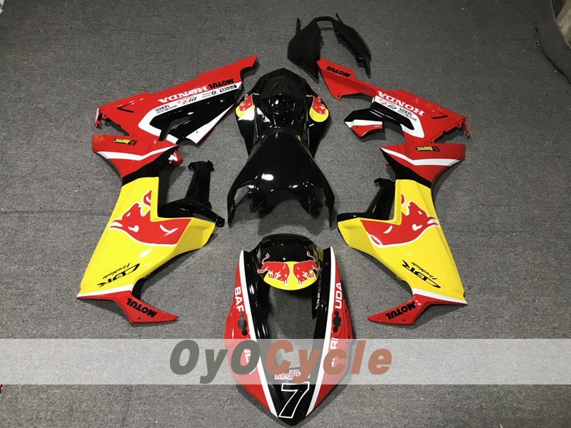 Einspritzverkleidungssatz für 17-19 CBR1000RR - Rot - Red Bull #OYO87914587 Zweitbild