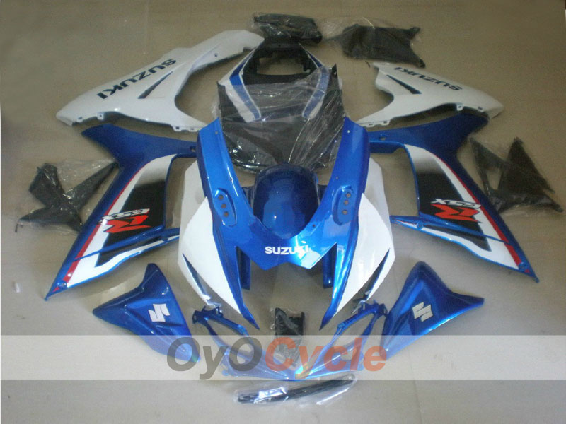 Einspritz-Verkleidungskit für GSX R750 11-26 - Blau, Weiß - Werksstil #OYO87901465 Hauptbild