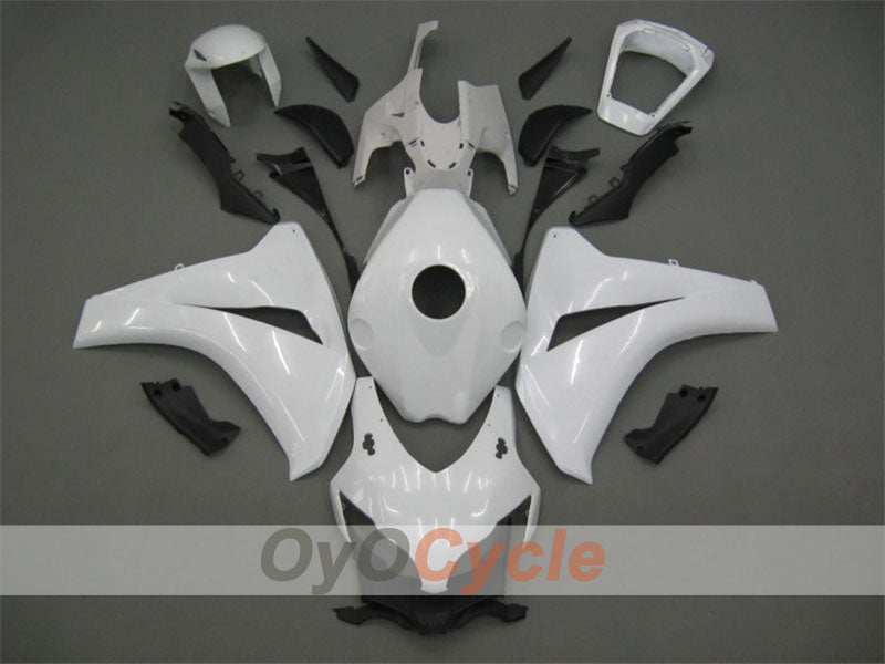 Verkleidungssatz für 08-11 CBR1000RR mit Einspritzung - Weiß, Schwarz - Werksstil #OYO87900665 Hauptbild