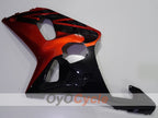 Spritzguss-Verkleidungssatz für 01-03 GSX R600 - Orange, Schwarz - Werksstil #OYO87901101