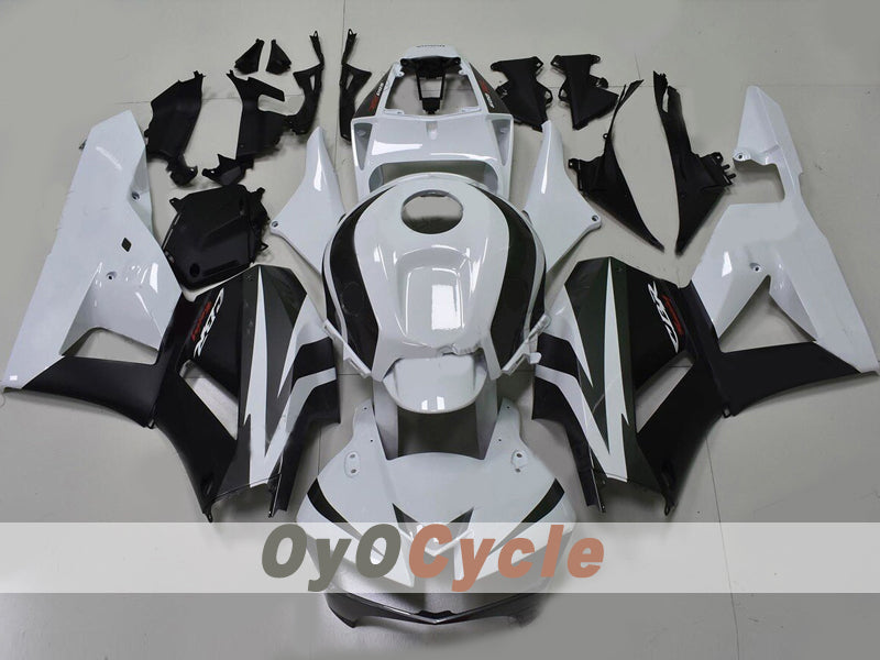 Einspritzverkleidungssatz für CBR600RR 13-20 - Weiß, Schwarz - Werksstil #OYO87914571