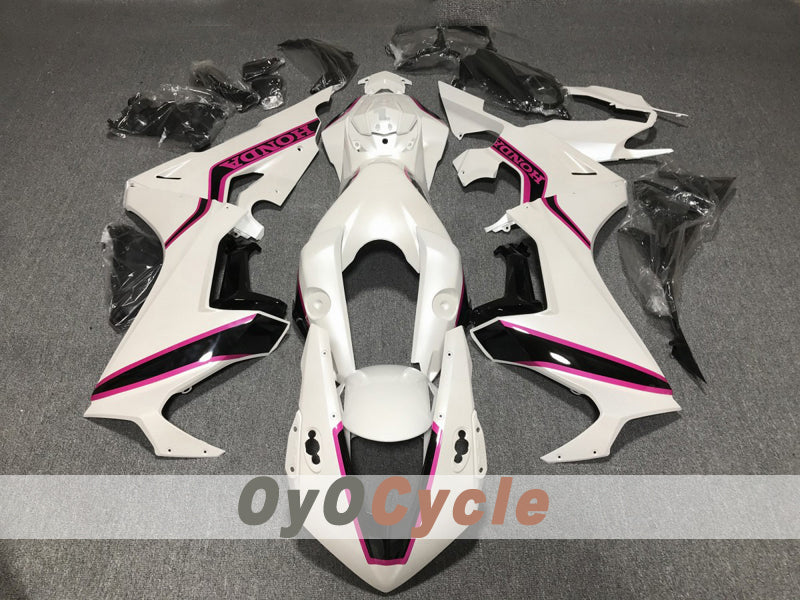 Einspritzverkleidungssatz für 17-19 CBR1000RR - Weiß, Pink - Werksdesign #OYO87914591