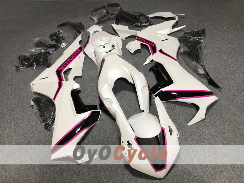 Einspritzverkleidungssatz für 17-19 CBR1000RR - Weiß, Pink - Werksdesign #OYO87914591
