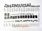 Verkleidungsschrauben für 02-03 Yamaha YZF-R1 - Silber #OYO87903374