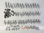 Verkleidungsschrauben für 03-07 Yamaha YZF-R6 - Silber #OYO87903376