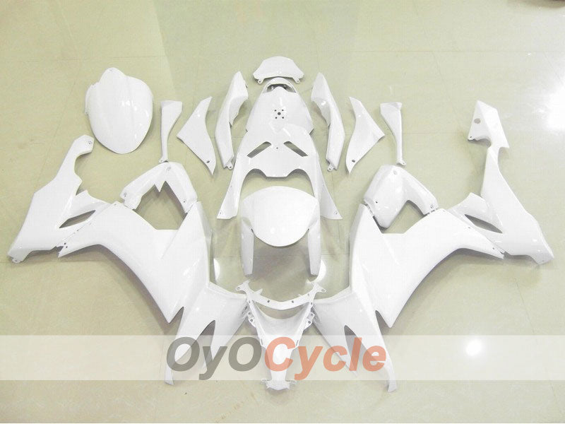 Einspritzverkleidungssatz für 08-10 NINJA ZX-10R - Weiß - Werksstil #OYO87901636 Hauptbild