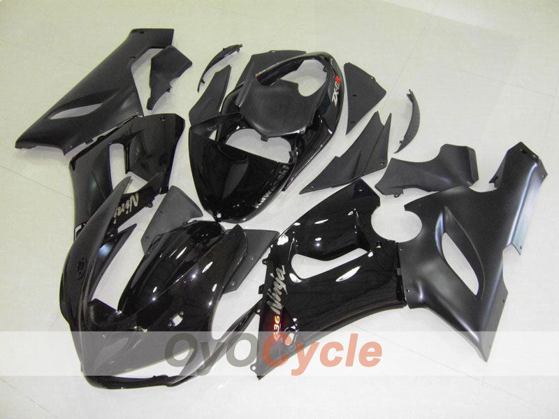 Verkleidungssatz für 05-06 NINJA ZX-6R - Schwarz - Werksdesign #OYO87901858 Hauptbild