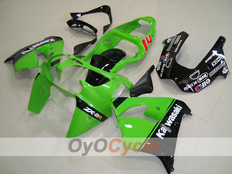 Verkleidungssatz für NINJA ZX-9R 00-01 - Grün, Schwarz - Nakano #OYO87903038 Hauptbild